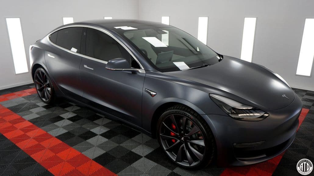 Tesla Model 3 -- Gyeon Flash EVO Matte Ceramic