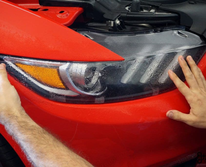 Vehicle PPF Application -- Headlight PPF Application